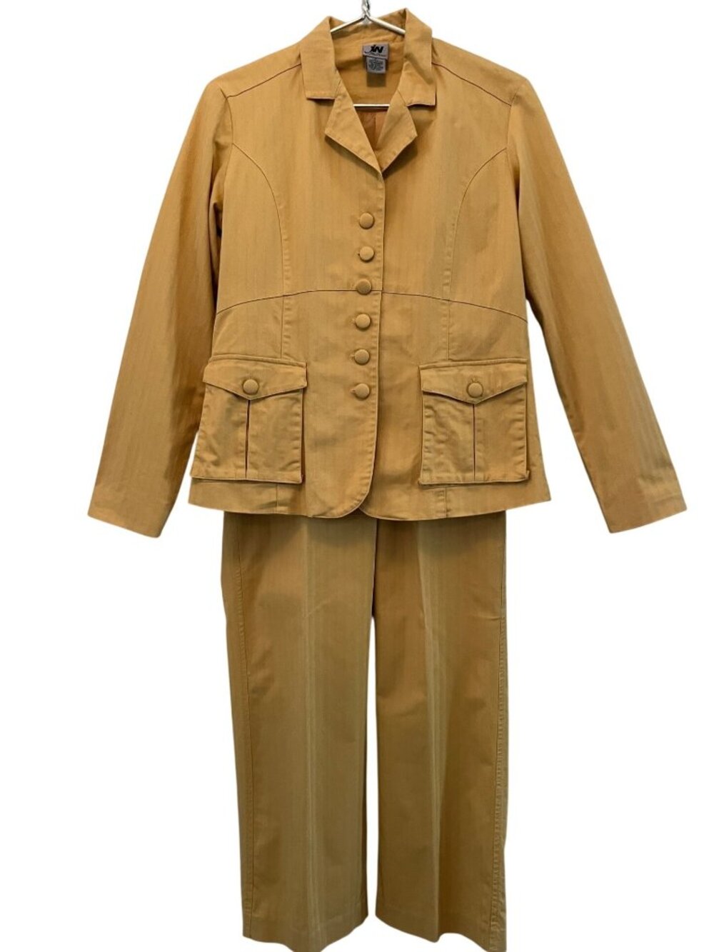 SZ 6 JW Junction West Vintage Suit Gold Lined Rockabilly Western Jacket Pants